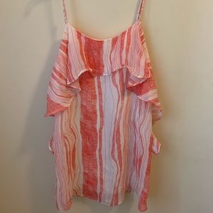 Coral Patterned Dress